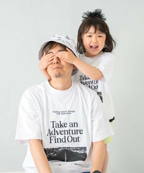 and D.petitmain / アンドディー. プティマイン Tシャツ | 【綿100%】【親子リンク】Kids裾レイヤードワイド半T | 詳細6