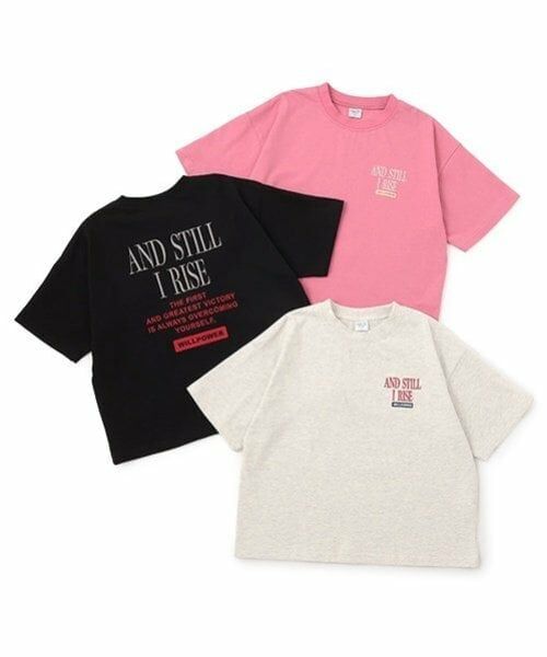and D.petitmain / アンドディー. プティマイン Tシャツ | 【綿100%】【親子リンク】Kidsロゴ刺しゅうビッグ半T | 詳細20