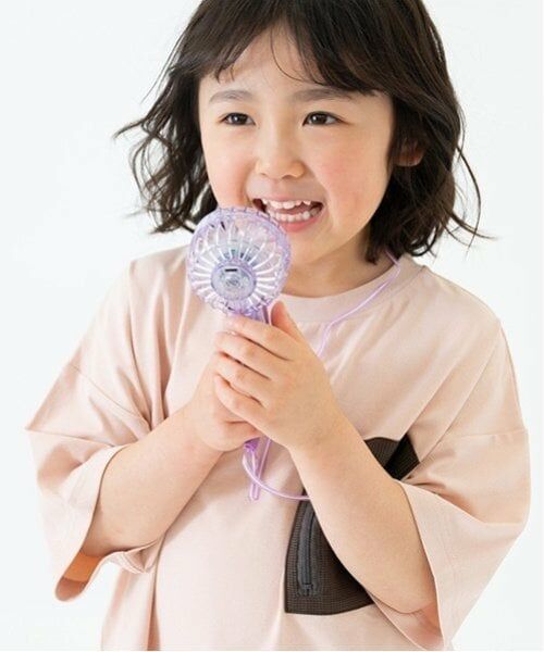 and D.petitmain / アンドディー. プティマイン その他 | ミニクリアハンディファン（ラベンダー）