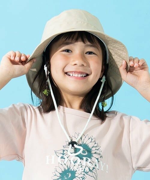 and D.petitmain / アンドディー. プティマイン ハット | パラコード付きアドベンチャーハット（ベージュ）