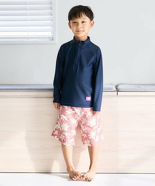 and D.petitmain / アンドディー. プティマイン 水着・スイムグッズ | 【SWIM】ダブルウエストスイムハーフパンツ | 詳細4