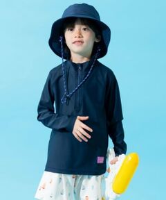 and D.petitmain / アンドディー. プティマイン 水着・スイムグッズ | 【SWIM】ハーフジップラッシュガード