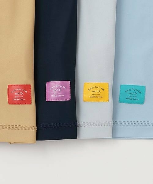 and D.petitmain / アンドディー. プティマイン 水着・スイムグッズ | 【SWIM】ハーフジップラッシュガード | 詳細24