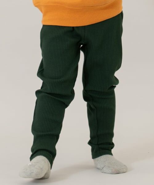 and D.petitmain / アンドディー. プティマイン レギンス・スパッツ | 【365D.】防汚ムジリブレギンス（ディープ グリーン）