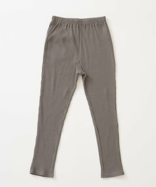 and D.petitmain / アンドディー. プティマイン レギンス・スパッツ | 【365D.】防汚ムジリブレギンス（チャコール）