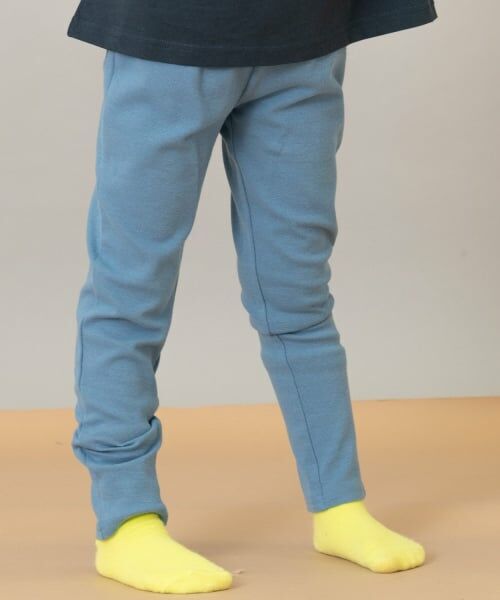 and D.petitmain / アンドディー. プティマイン レギンス・スパッツ | 【365D.】防汚フライスムジレギンス(ブルー)