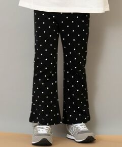 and D.petitmain / アンドディー. プティマイン レギンス・スパッツ | 【365D.】防汚フライスフレアレギンス　