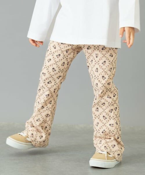 and D.petitmain / アンドディー. プティマイン レギンス・スパッツ | 【365D.】防汚フライスフレアレギンス | 詳細2