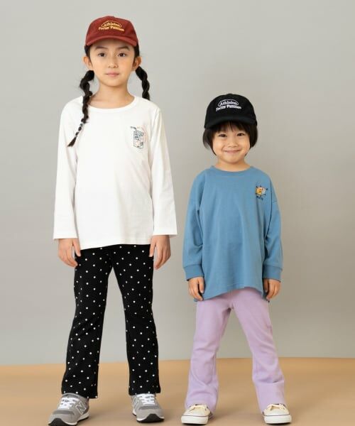 and D.petitmain / アンドディー. プティマイン レギンス・スパッツ | 【365D.】防汚フライスフレアレギンス | 詳細5