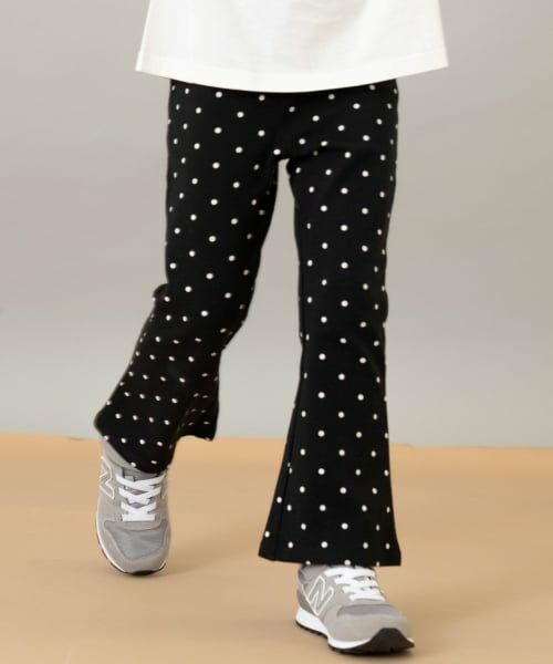 and D.petitmain / アンドディー. プティマイン レギンス・スパッツ | 【365D.】防汚フライスフレアレギンス | 詳細6