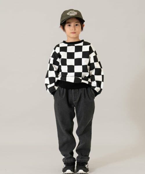 and D.petitmain / アンドディー. プティマイン その他パンツ | デニムテーパードパンツ | 詳細1