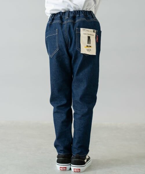 and D.petitmain / アンドディー. プティマイン その他パンツ | デニムスリムストレートパンツ | 詳細3