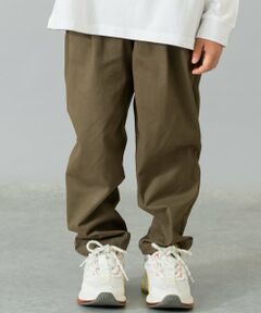 and D.petitmain / アンドディー. プティマイン その他パンツ | ストレッチツイルテーパードパンツ