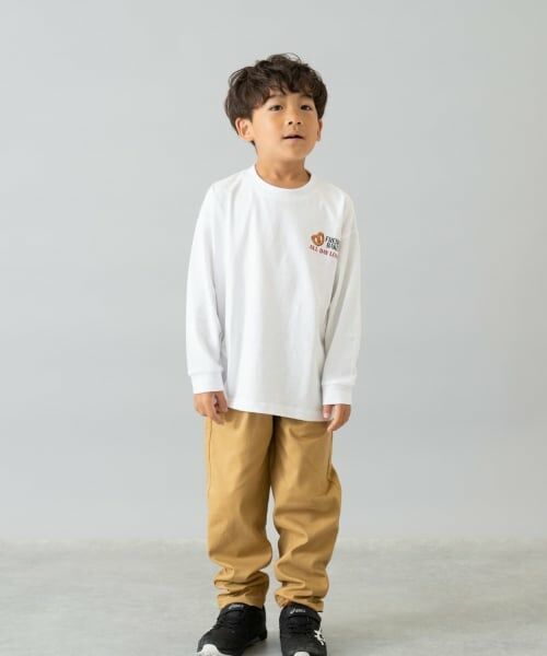 and D.petitmain / アンドディー. プティマイン その他パンツ | ストレッチツイルテーパードパンツ | 詳細1