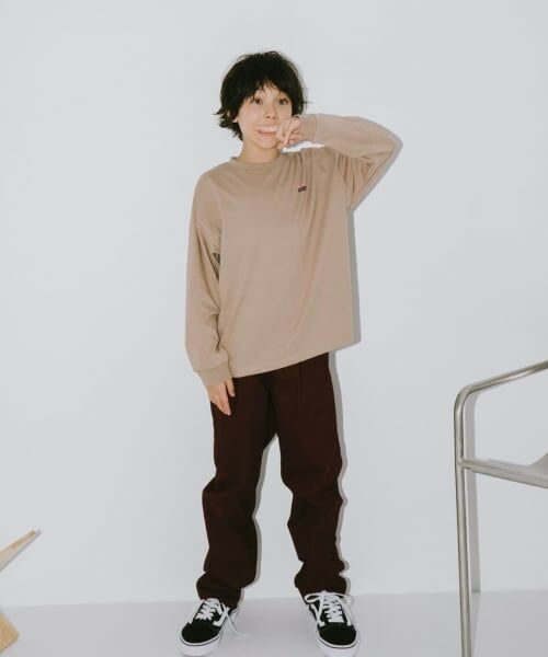 and D.petitmain / アンドディー. プティマイン その他パンツ | ストレッチツイルテーパードパンツ | 詳細13