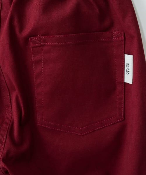 and D.petitmain / アンドディー. プティマイン その他パンツ | ストレッチツイルテーパードパンツ | 詳細16