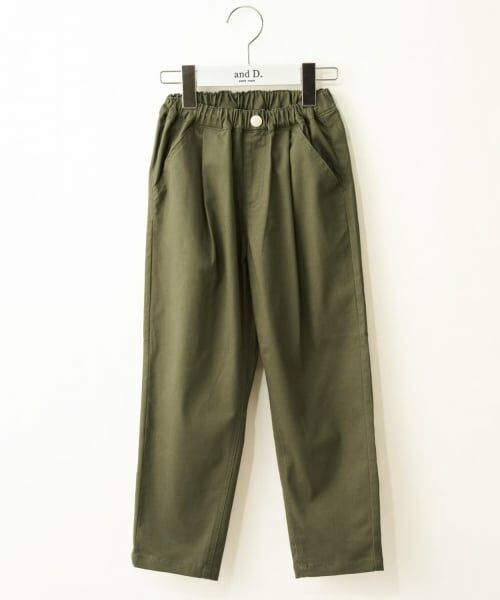 and D.petitmain / アンドディー. プティマイン その他パンツ | ストレッチツイルテーパードパンツ | 詳細19