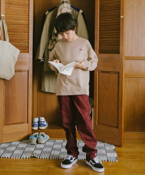 and D.petitmain / アンドディー. プティマイン その他パンツ | ストレッチツイルテーパードパンツ | 詳細8