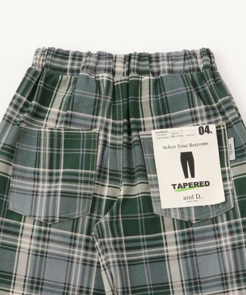 and D.petitmain / アンドディー. プティマイン その他パンツ | カットツイルテーパード柄パンツ | 詳細11