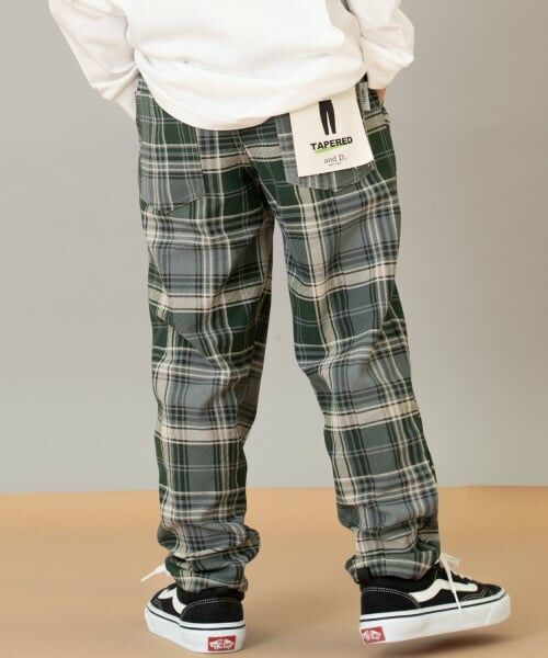 and D.petitmain / アンドディー. プティマイン その他パンツ | カットツイルテーパード柄パンツ | 詳細2