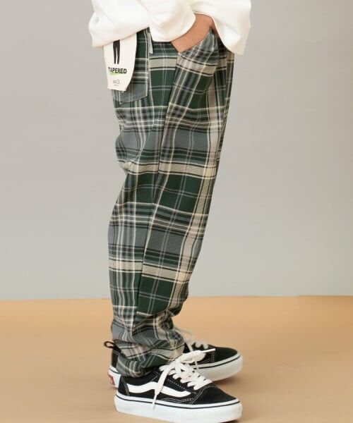 and D.petitmain / アンドディー. プティマイン その他パンツ | カットツイルテーパード柄パンツ | 詳細3