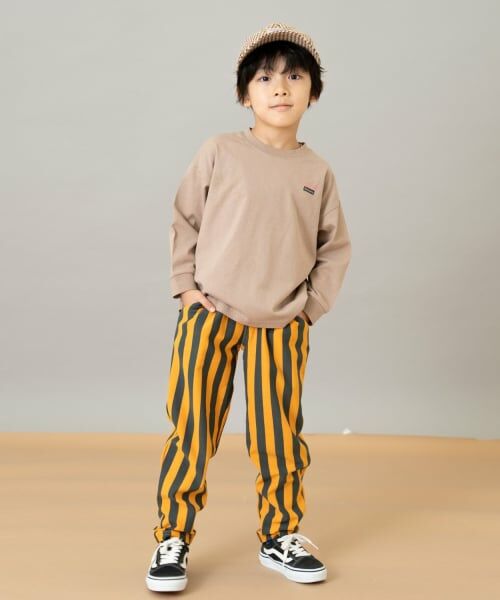 and D.petitmain / アンドディー. プティマイン その他パンツ | カットツイルテーパード柄パンツ | 詳細4