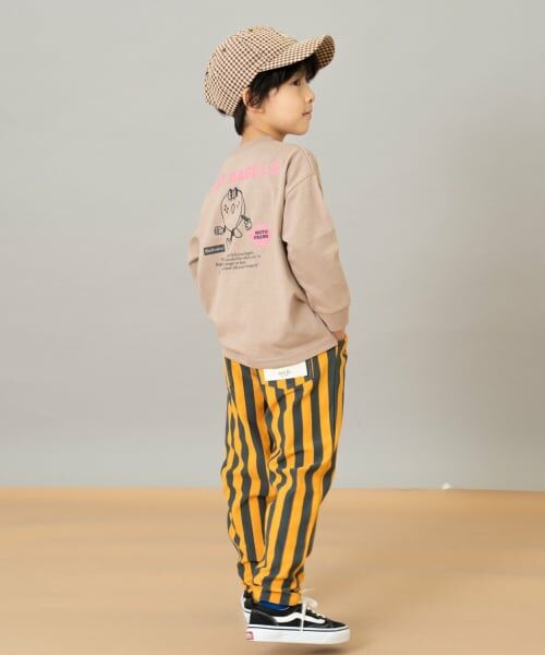 and D.petitmain / アンドディー. プティマイン その他パンツ | カットツイルテーパード柄パンツ | 詳細5