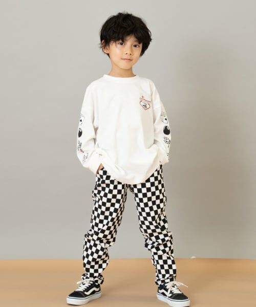 and D.petitmain / アンドディー. プティマイン その他パンツ | カットツイルテーパード柄パンツ | 詳細6