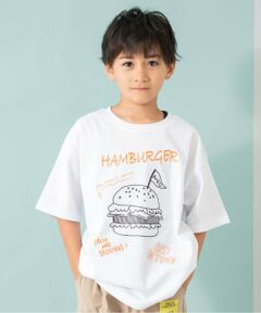 and D.petitmain / アンドディー. プティマイン Tシャツ | 【綿100%】【365D.】ジャンキーまんぷくワイド半T