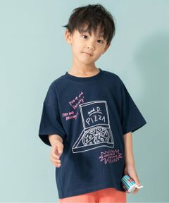 and D.petitmain / アンドディー. プティマイン Tシャツ | 【綿100%】【365D.】ジャンキーまんぷくワイド半T