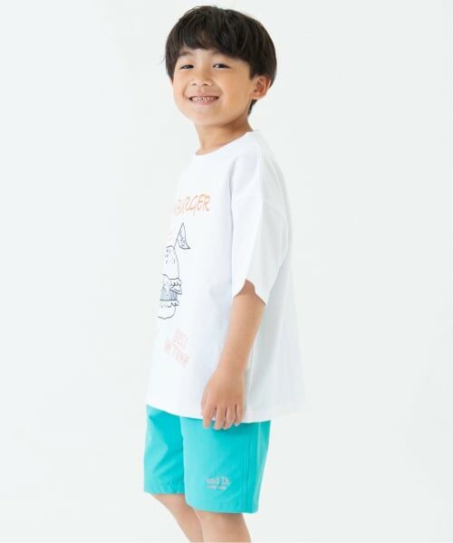 and D.petitmain / アンドディー. プティマイン Tシャツ | 【綿100%】【365D.】ジャンキーまんぷくワイド半T | 詳細1