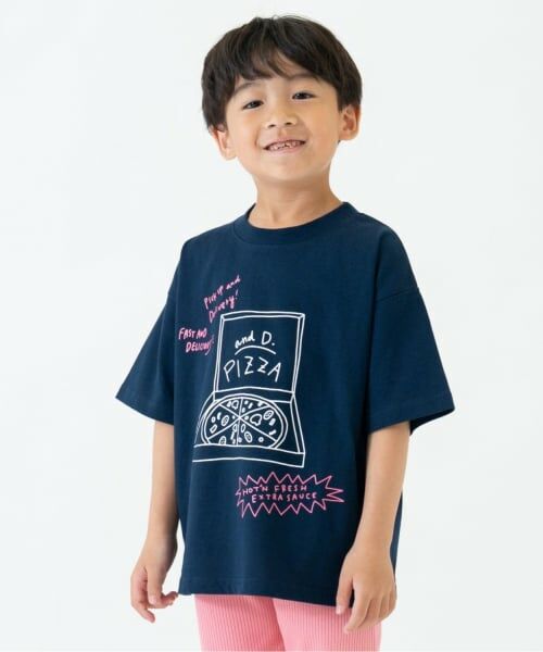 and D.petitmain / アンドディー. プティマイン Tシャツ | 【綿100%】【365D.】ジャンキーまんぷくワイド半T | 詳細12