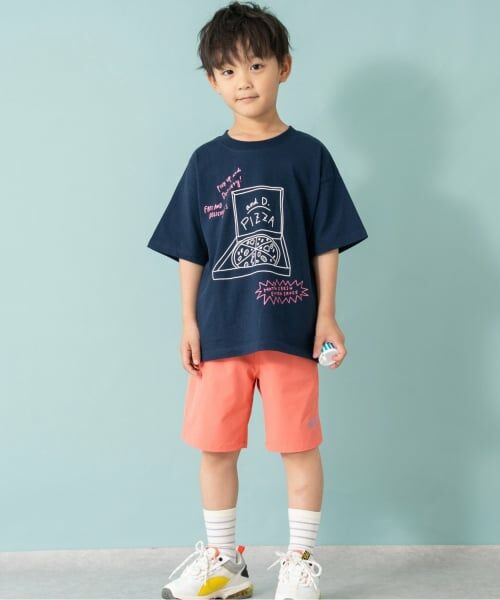 and D.petitmain / アンドディー. プティマイン Tシャツ | 【綿100%】【365D.】ジャンキーまんぷくワイド半T | 詳細13