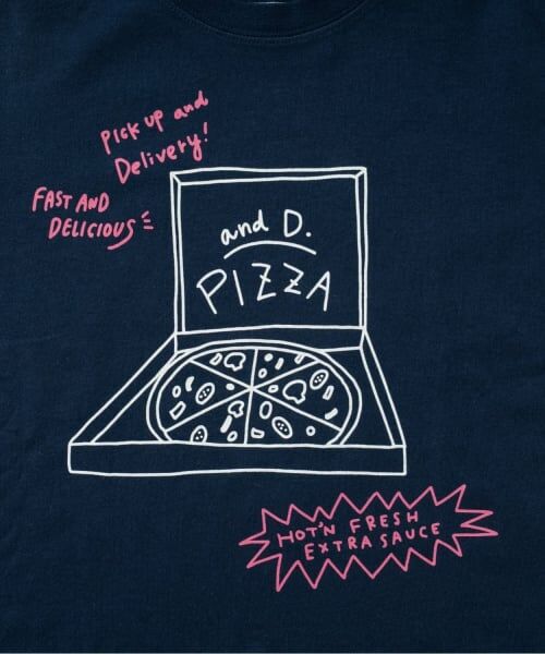 and D.petitmain / アンドディー. プティマイン Tシャツ | 【綿100%】【365D.】ジャンキーまんぷくワイド半T | 詳細16