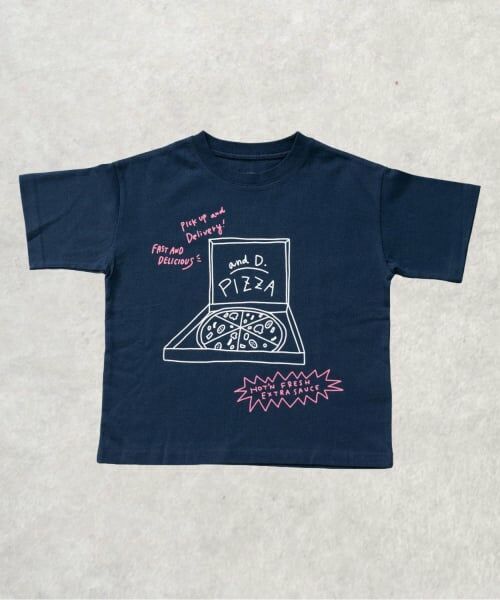 and D.petitmain / アンドディー. プティマイン Tシャツ | 【綿100%】【365D.】ジャンキーまんぷくワイド半T | 詳細19
