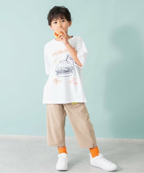 and D.petitmain / アンドディー. プティマイン Tシャツ | 【綿100%】【365D.】ジャンキーまんぷくワイド半T | 詳細4