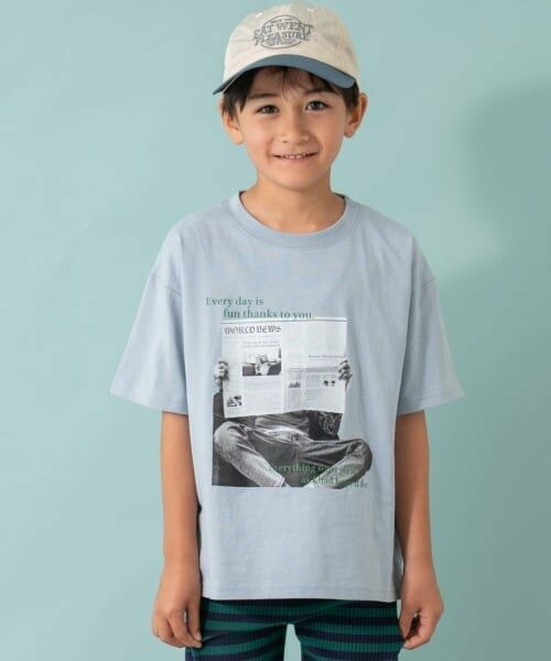 and D.petitmain / アンドディー. プティマイン Tシャツ | 【綿100%】【365D】【親子リンク】Kids写真半T | 詳細3