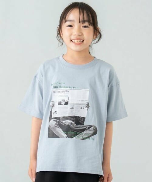 and D.petitmain / アンドディー. プティマイン Tシャツ | 【綿100%】【365D】【親子リンク】Kids写真半T | 詳細4