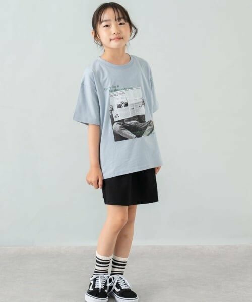 and D.petitmain / アンドディー. プティマイン Tシャツ | 【綿100%】【365D】【親子リンク】Kids写真半T | 詳細6