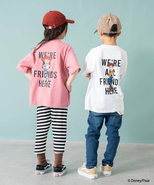 and D.petitmain / アンドディー. プティマイン Tシャツ | 【トイ・ストーリー】バックプリントワイド半T | 詳細10