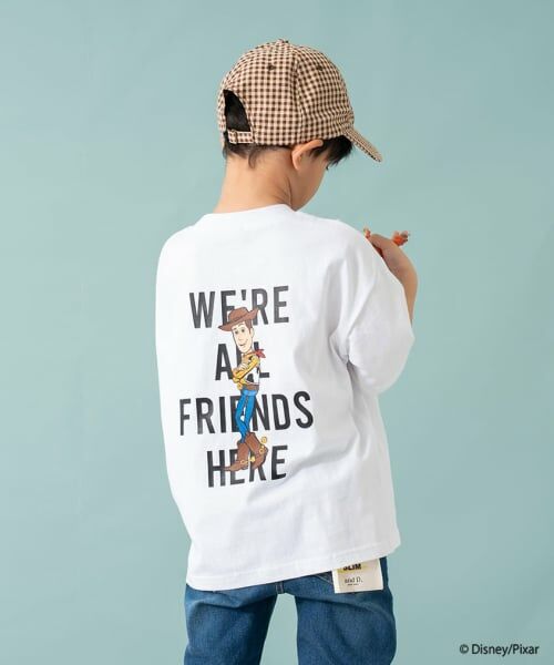 and D.petitmain / アンドディー. プティマイン Tシャツ | 【トイ・ストーリー】バックプリントワイド半T | 詳細11