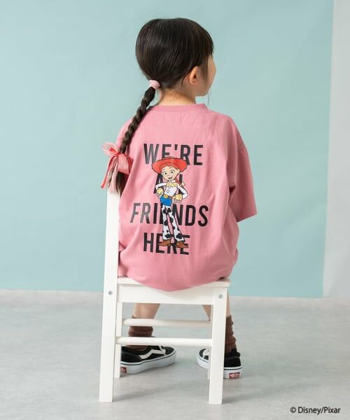 and D.petitmain / アンドディー. プティマイン Tシャツ | 【トイ・ストーリー】バックプリントワイド半T | 詳細20