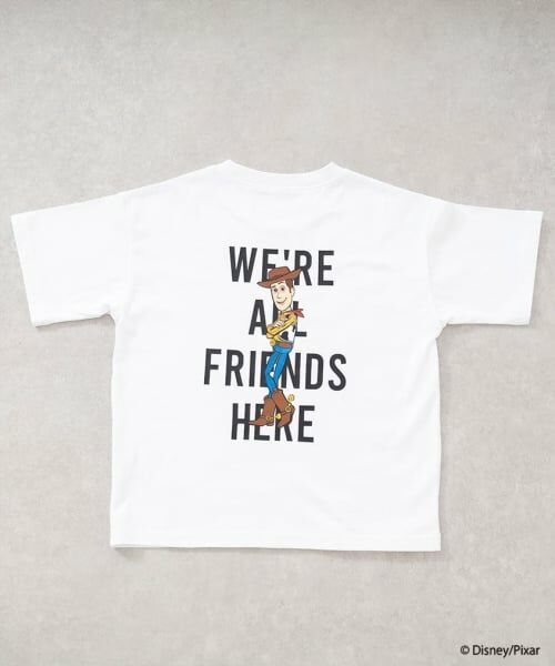 and D.petitmain / アンドディー. プティマイン Tシャツ | 【トイ・ストーリー】バックプリントワイド半T | 詳細23