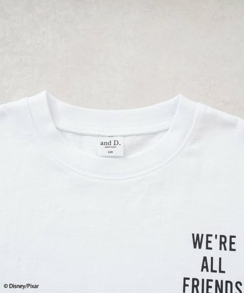 and D.petitmain / アンドディー. プティマイン Tシャツ | 【トイ・ストーリー】バックプリントワイド半T | 詳細24