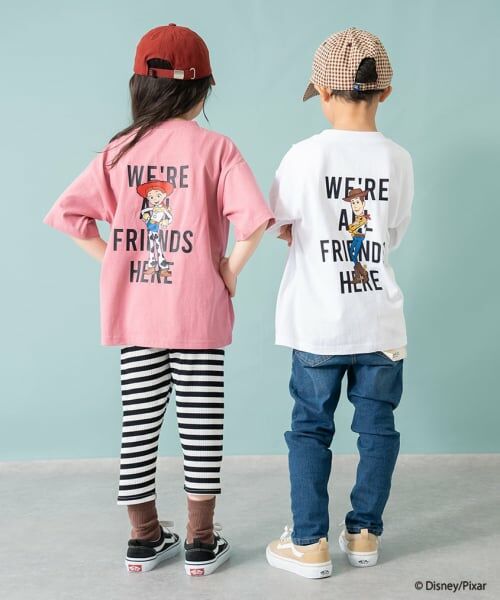 and D.petitmain / アンドディー. プティマイン Tシャツ | 【トイ・ストーリー】バックプリントワイド半T | 詳細9