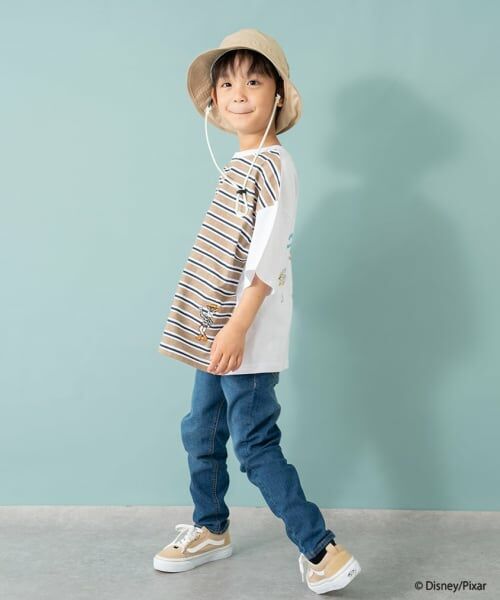 and D.petitmain / アンドディー. プティマイン Tシャツ | 【トイ・ストーリー】バックボーダー半T | 詳細10