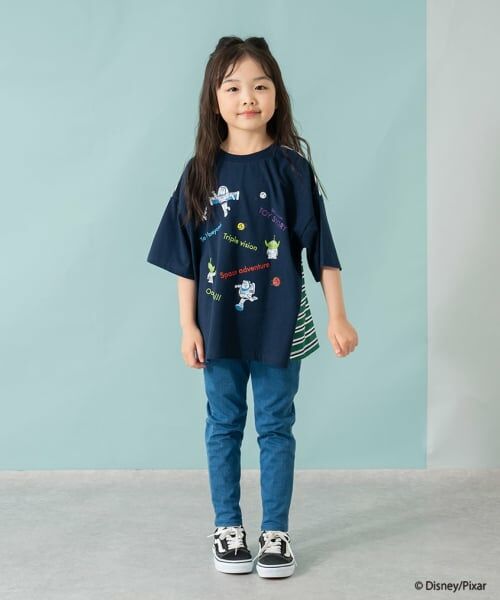 and D.petitmain / アンドディー. プティマイン Tシャツ | 【トイ・ストーリー】バックボーダー半T | 詳細12