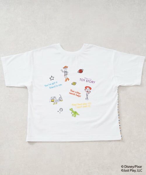 and D.petitmain / アンドディー. プティマイン Tシャツ | 【トイ・ストーリー】バックボーダー半T | 詳細16