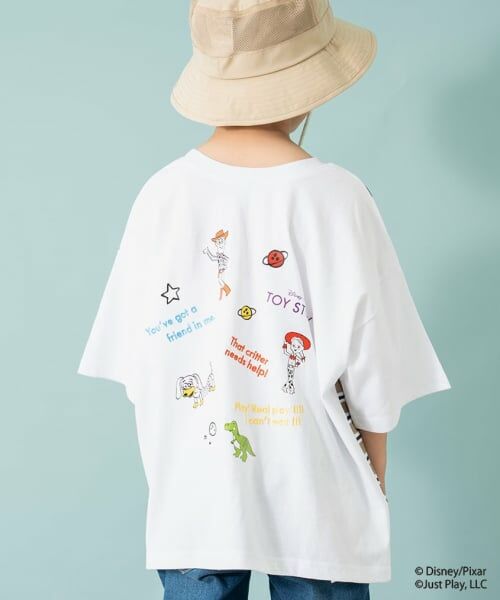 and D.petitmain / アンドディー. プティマイン Tシャツ | 【トイ・ストーリー】バックボーダー半T | 詳細2