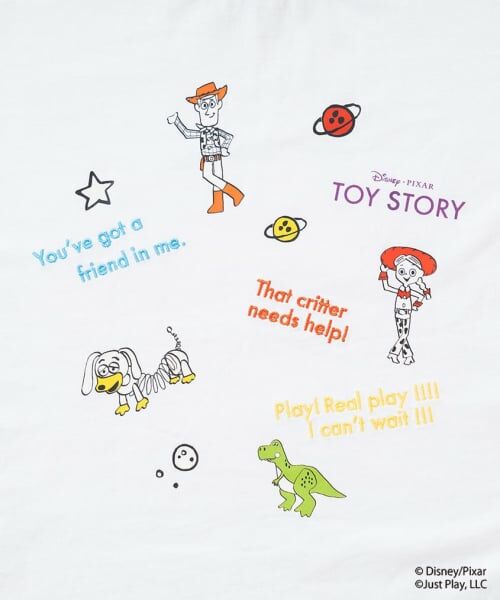 and D.petitmain / アンドディー. プティマイン Tシャツ | 【トイ・ストーリー】バックボーダー半T | 詳細21